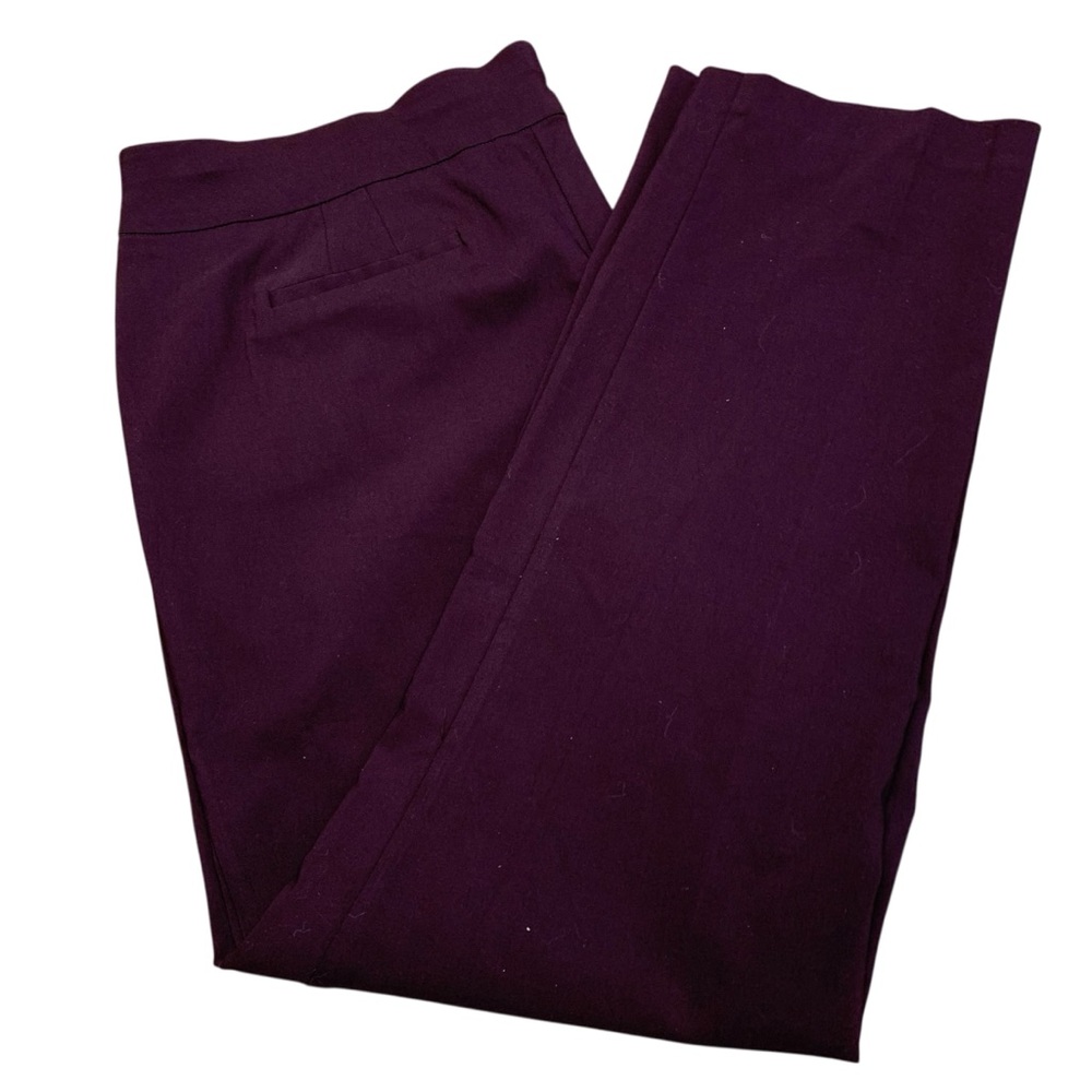 Avenue Women’s Super Stretch  Pull-on Straight-Leg Hi Rise Pants NWT